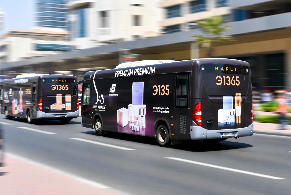 Transit and vehicle advertising across the UAE