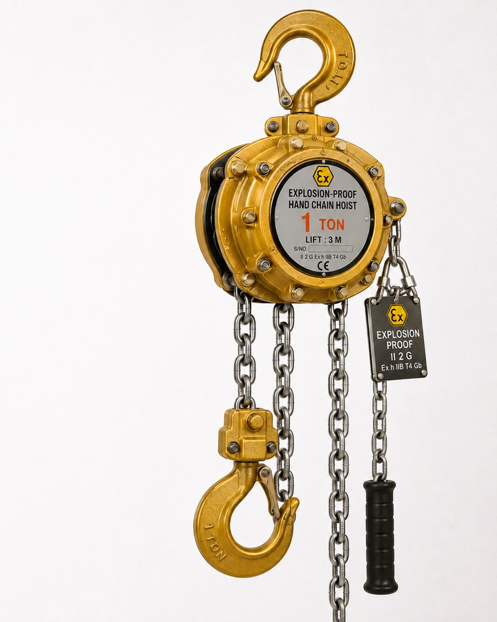 Explosion-proof hand chain hoist
