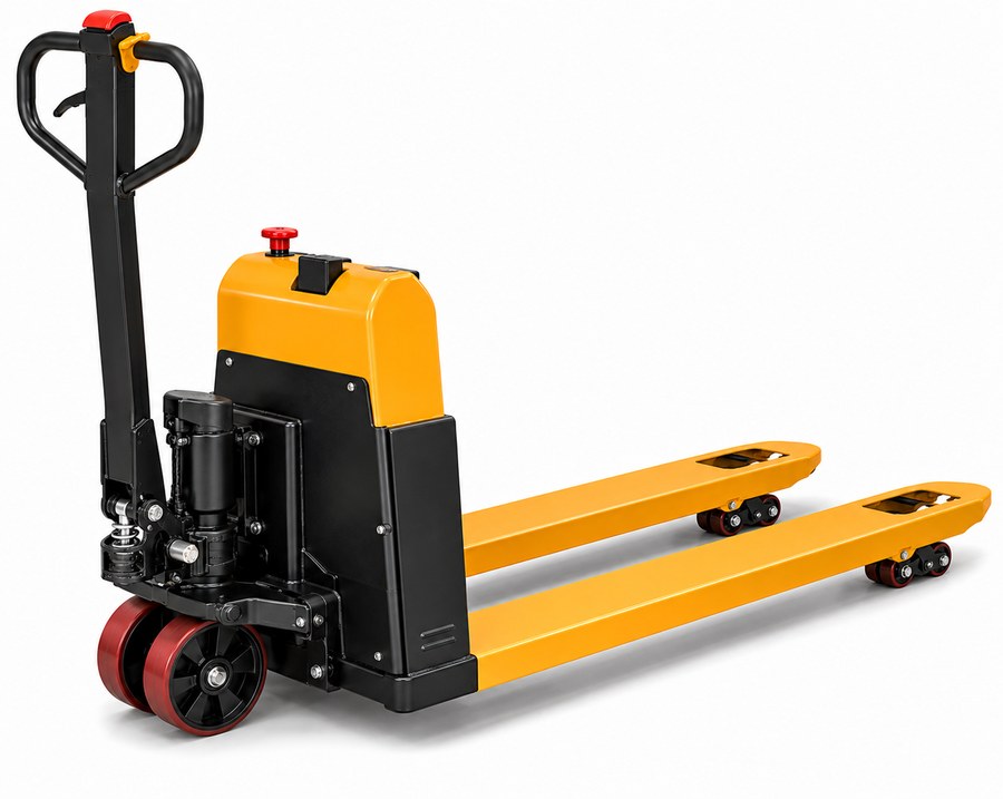 Semi electric hand pallet truck