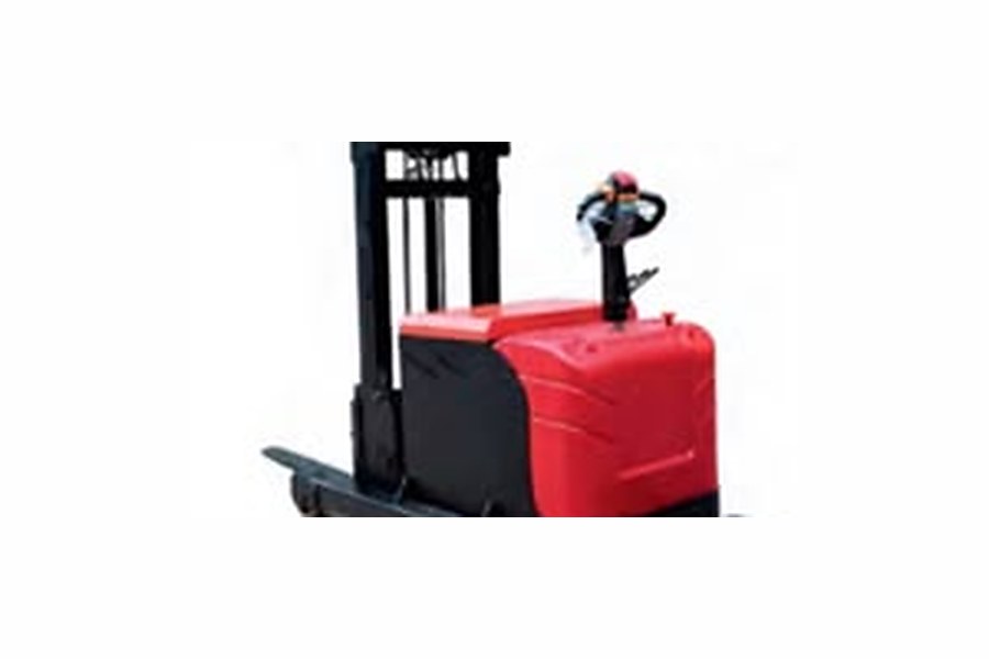 Fully electric dual-lift stacker truck