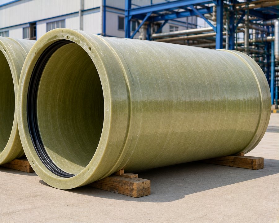 FRP jacking pipe for trenchless installation